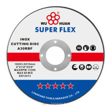 100*3mm abrasive disc metal cut off grinding wheel with sharpness